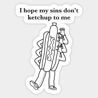 The Troubled Hot Dog Sticker